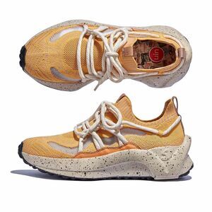 UIN Women's Sneakers Walking Casual Travel Shoes (AMBER YELLOW SEVILLA 5)